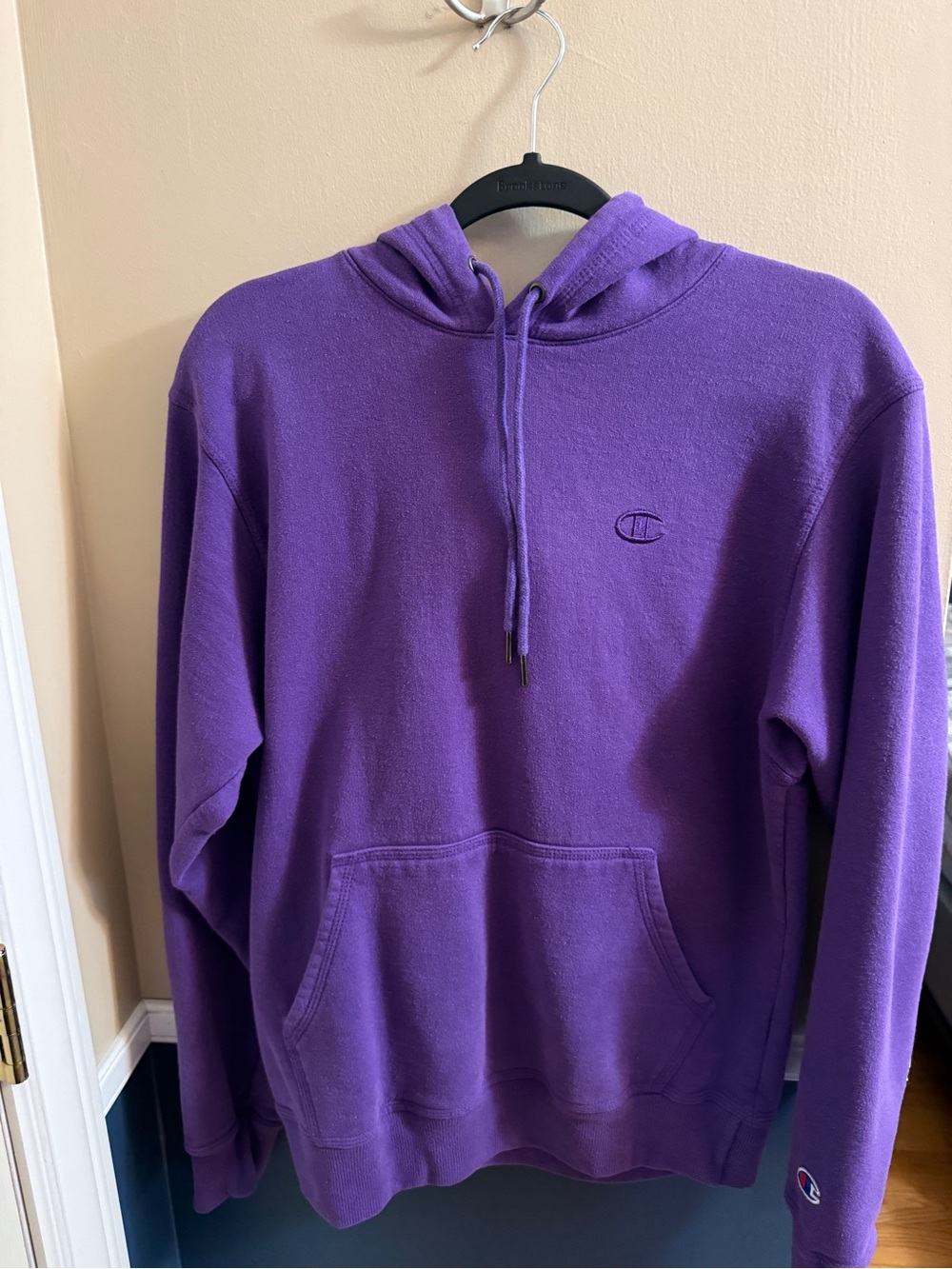 Champion Men’s Small Purple Sweatshirt Hoodie